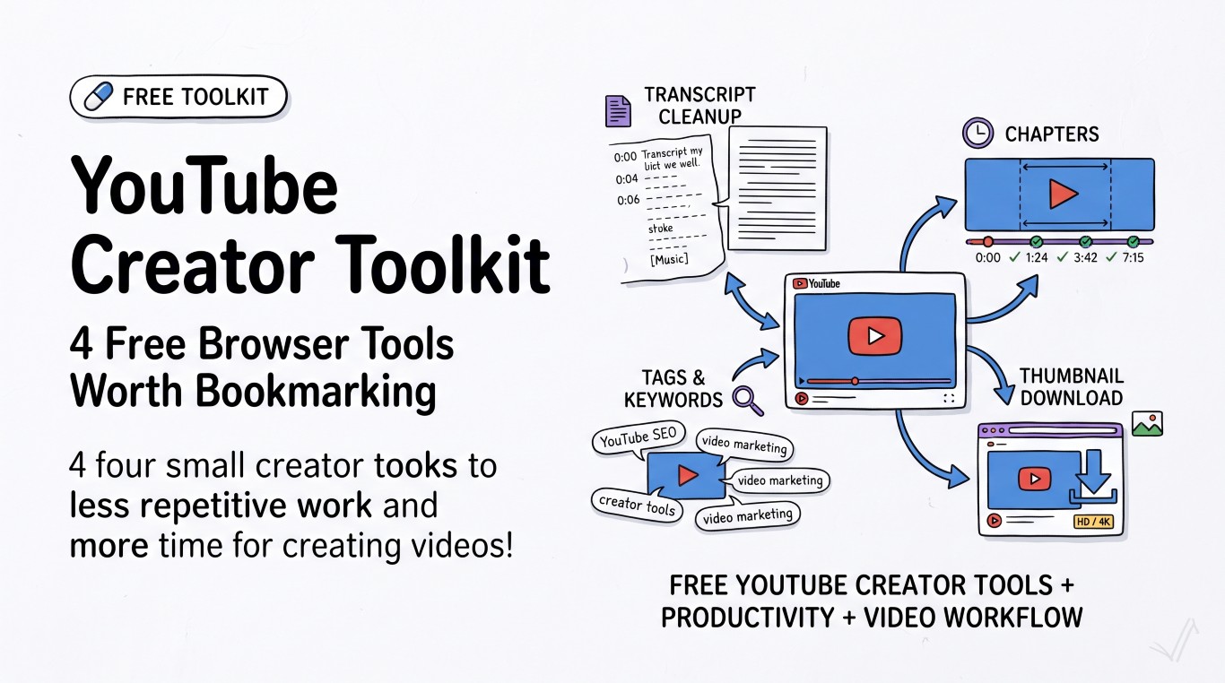 The Free YouTube Toolkit 4 Browser Tools Worth Bookmarking