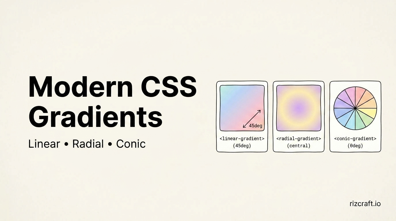 Modern CSS Gradients That Don't Look Like a 2015 Website