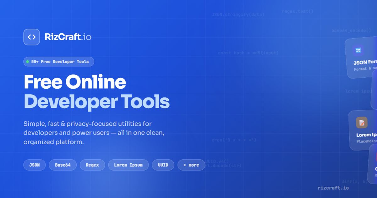 Word to PDF Converter Online - DOC & DOCX | RizCraft